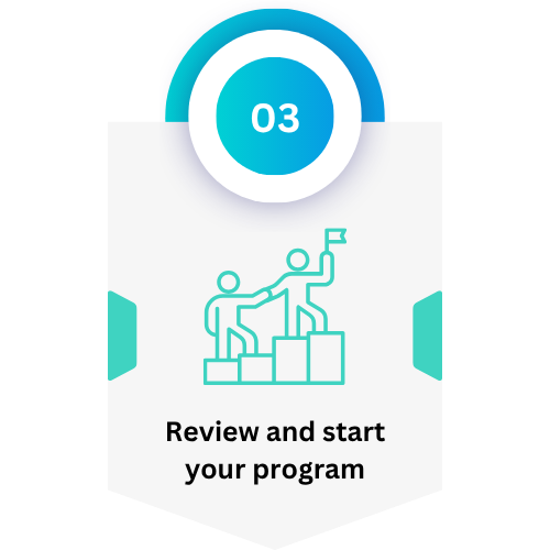 Review and start your program!